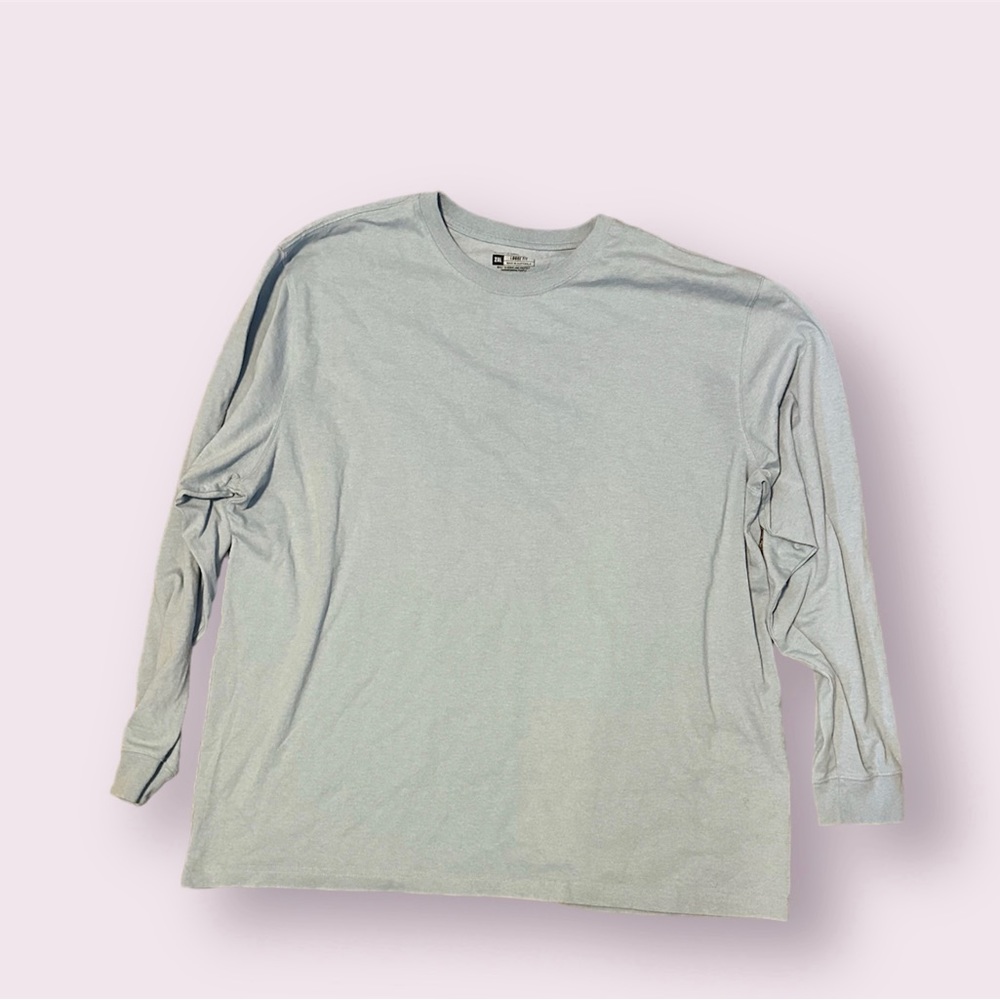 2XL Baby Blue Carhartt Long-Sleeve Tee